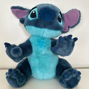 Original Disney Store Stitch Toy 13" Tall Blue